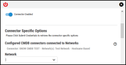 ServiceNow CMDB - Select Network